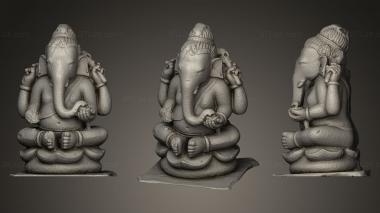 Indian sculptures Ganesa 3d model